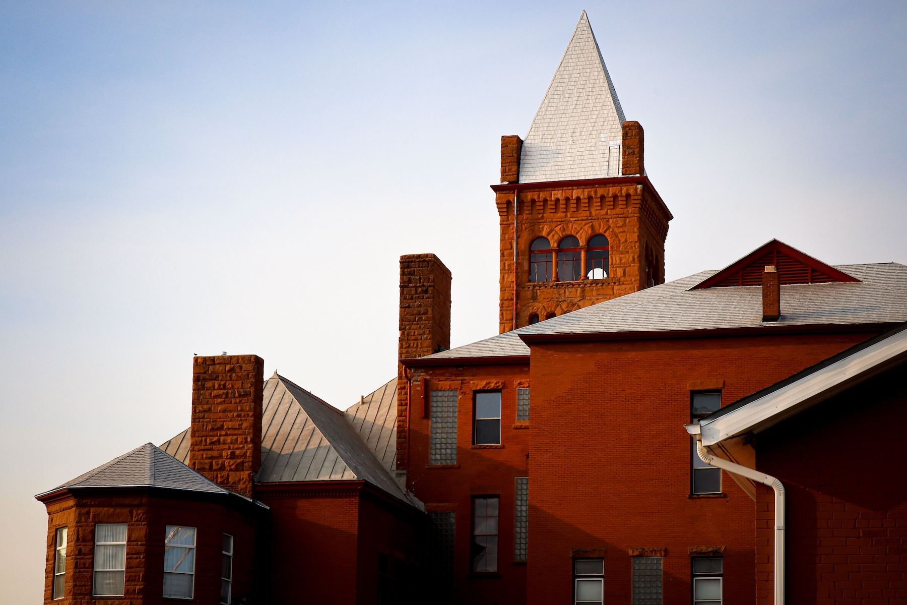 Historic brick architecture near Denver